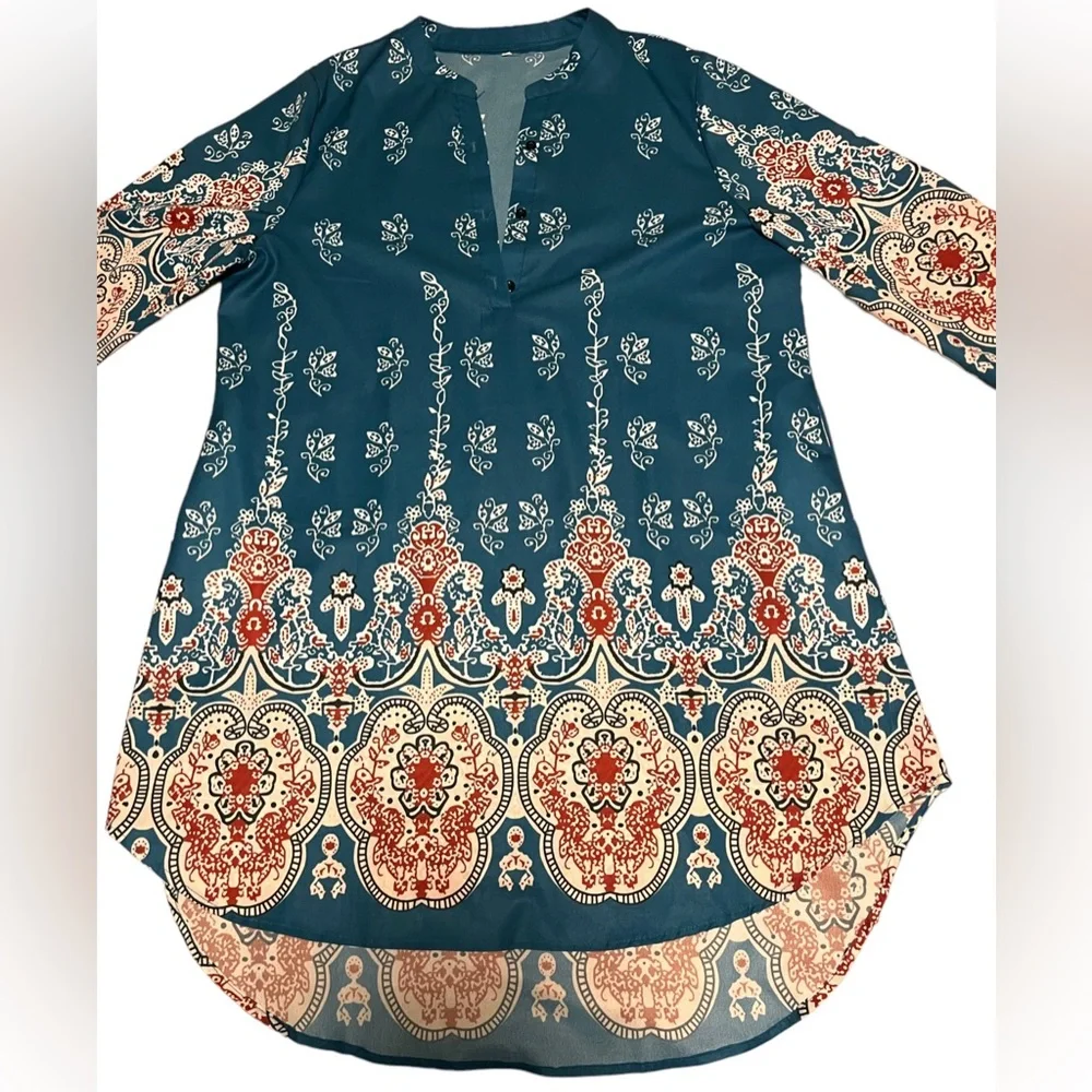 3XL patterned tunic - Picture 1 of 3